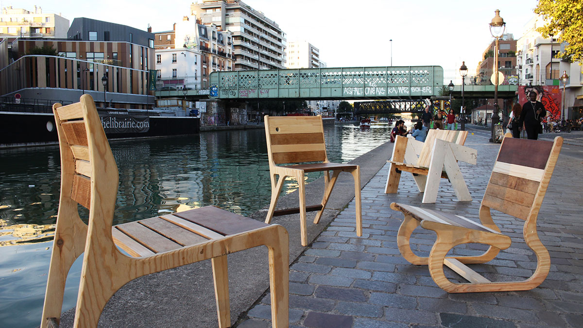 collection de chaises et d'assise pour la vente ou la location